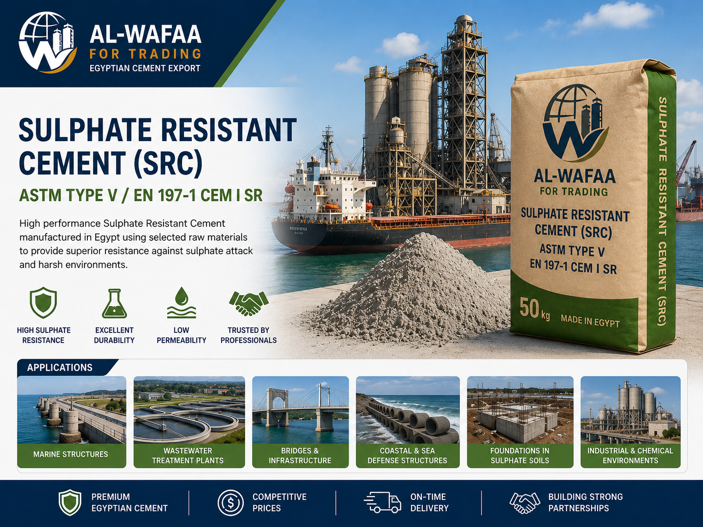 Sulfate Resistant Cement